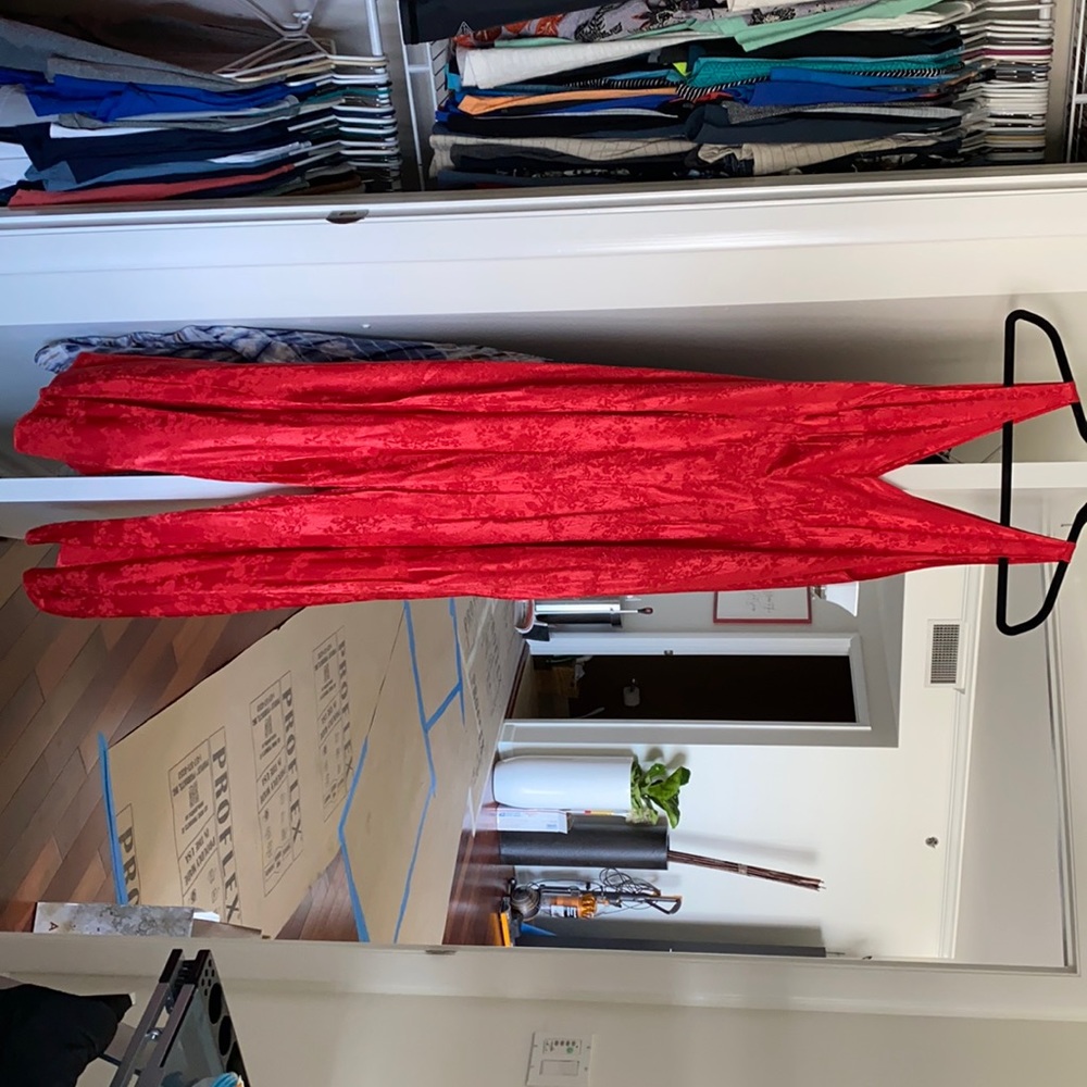 Red Jumpsuit from free people